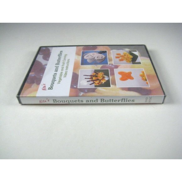 Nita's Bouquets and Butterflies DVD Vegetable Fruit Carving Video Instruction - Picture 3 of 3